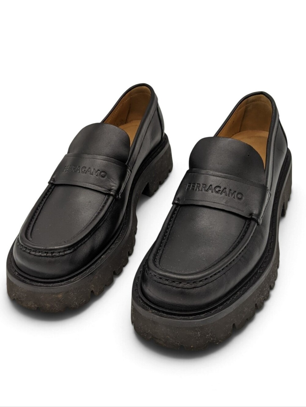 Ferragamo Mens Loafers Size 9.5EE